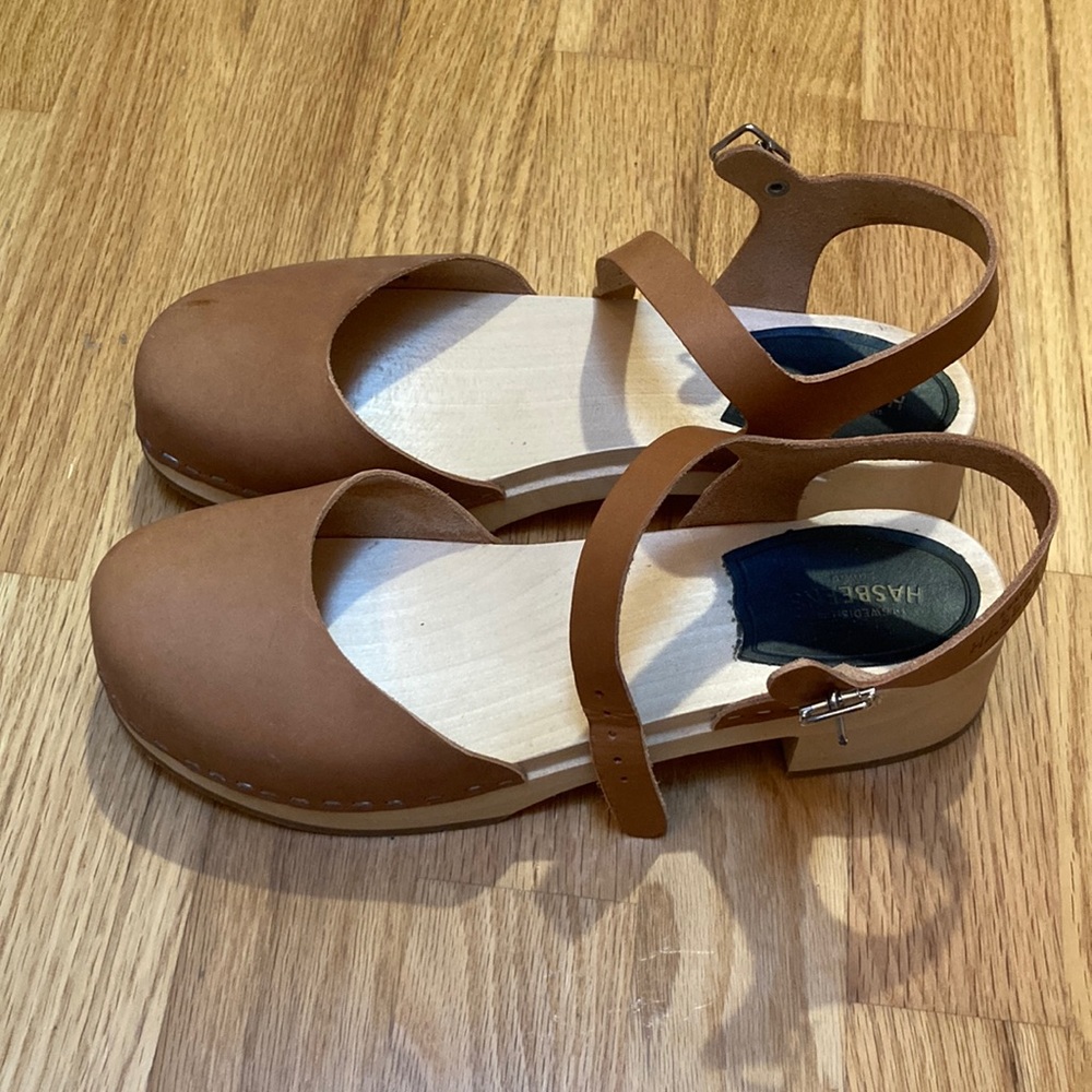 Swedish Hasbeens Clog / Sandal Size 40